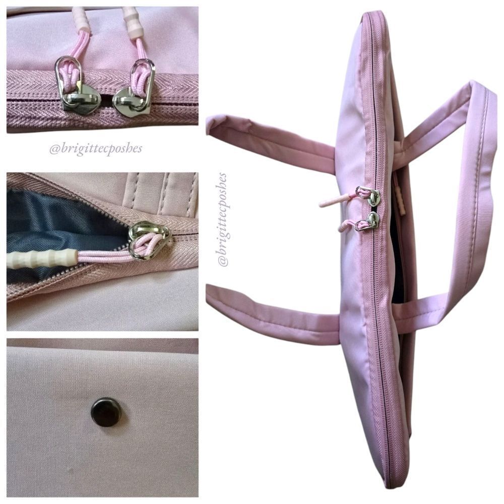 LAPTOP Briefcase Pink Handbag - Picture 11 of 14